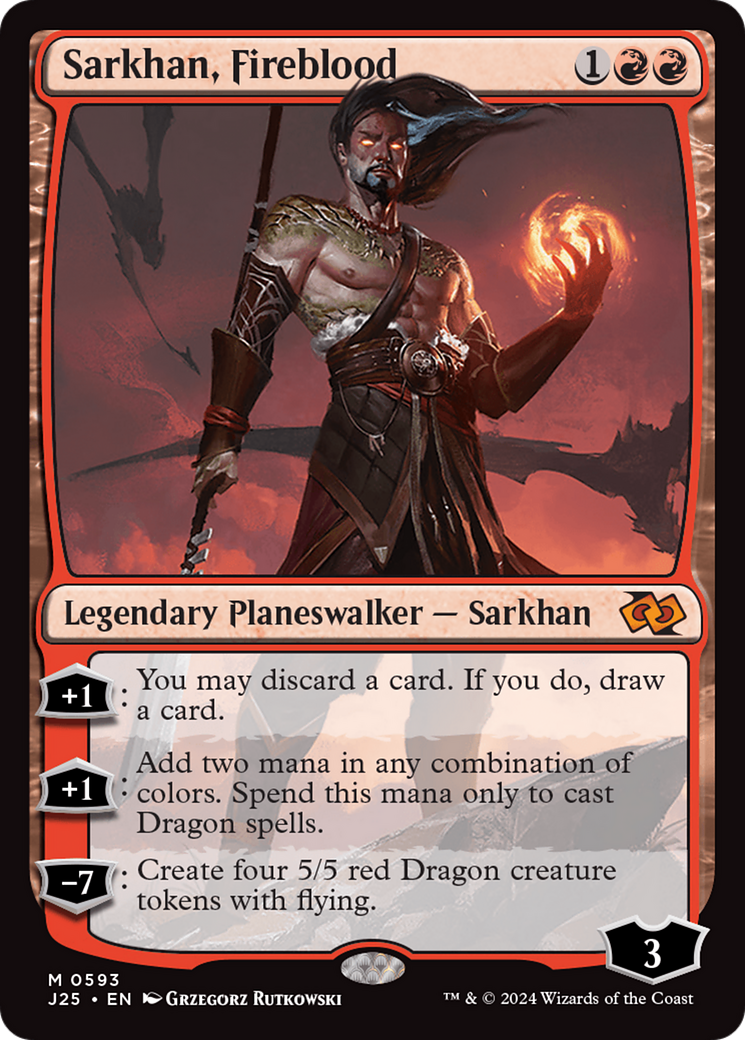 Sarkhan, Fireblood [Foundations Jumpstart] | D20 Games