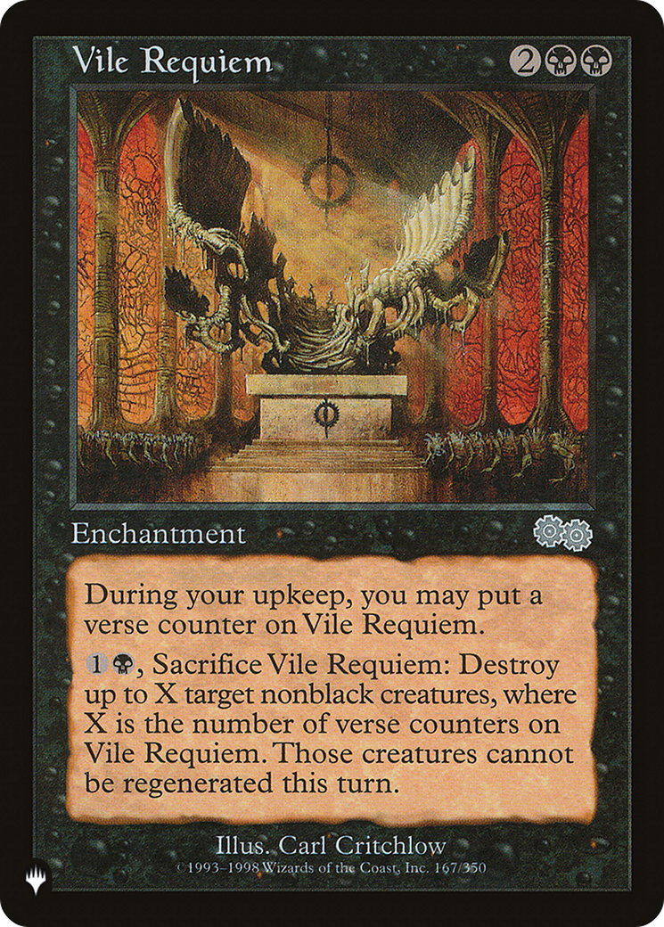 Vile Requiem (USG) [The List] | D20 Games