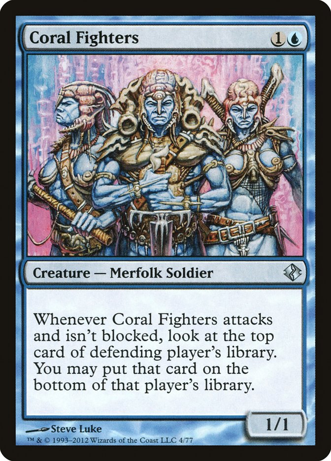 Coral Fighters [Duel Decks: Venser vs. Koth] | D20 Games