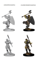 Pathfinder Battles Deep Cuts: Half-Orc Female Barbarian