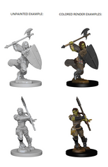 Pathfinder Battles Deep Cuts: Half-Orc Female Barbarian | D20 Games