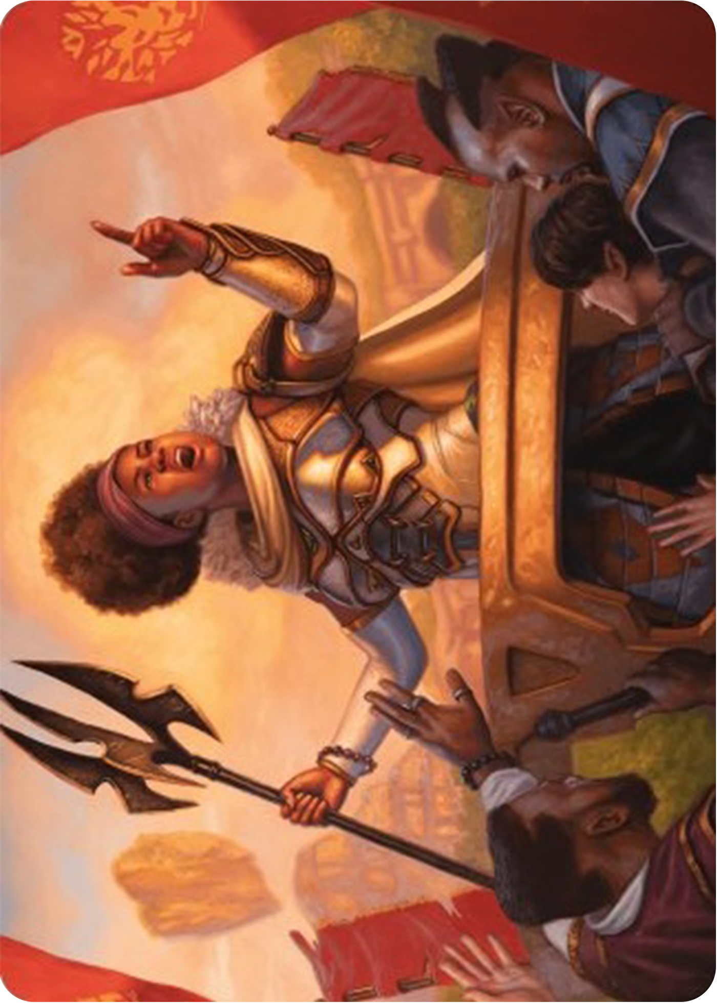 Recruiter of the Guard Art Card [Modern Horizons 3 Art Series] | D20 Games