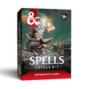 D&D Reference Cards: Spells Levels 0-1