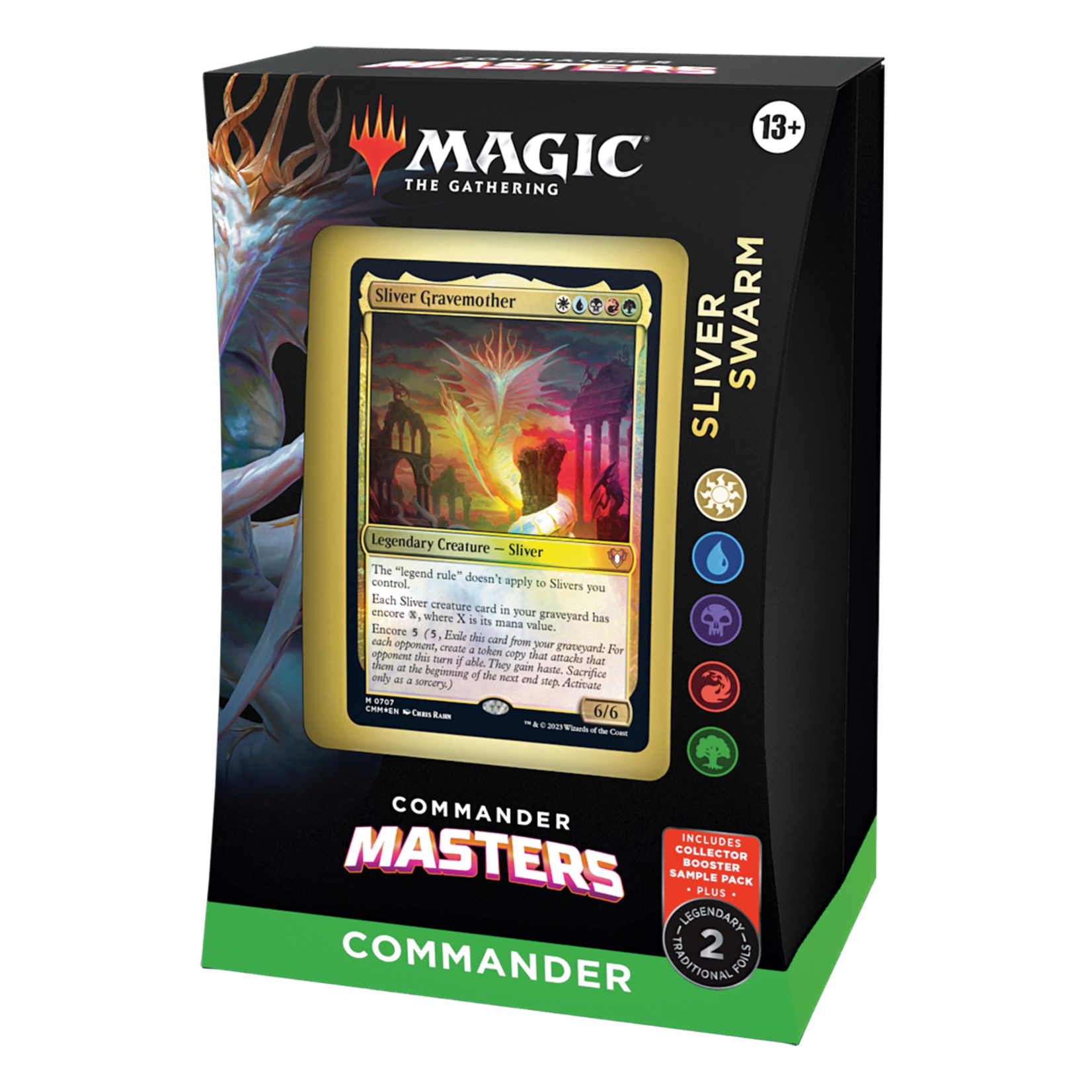Commander Masters Sliver Swarm Commander Deck | D20 Games