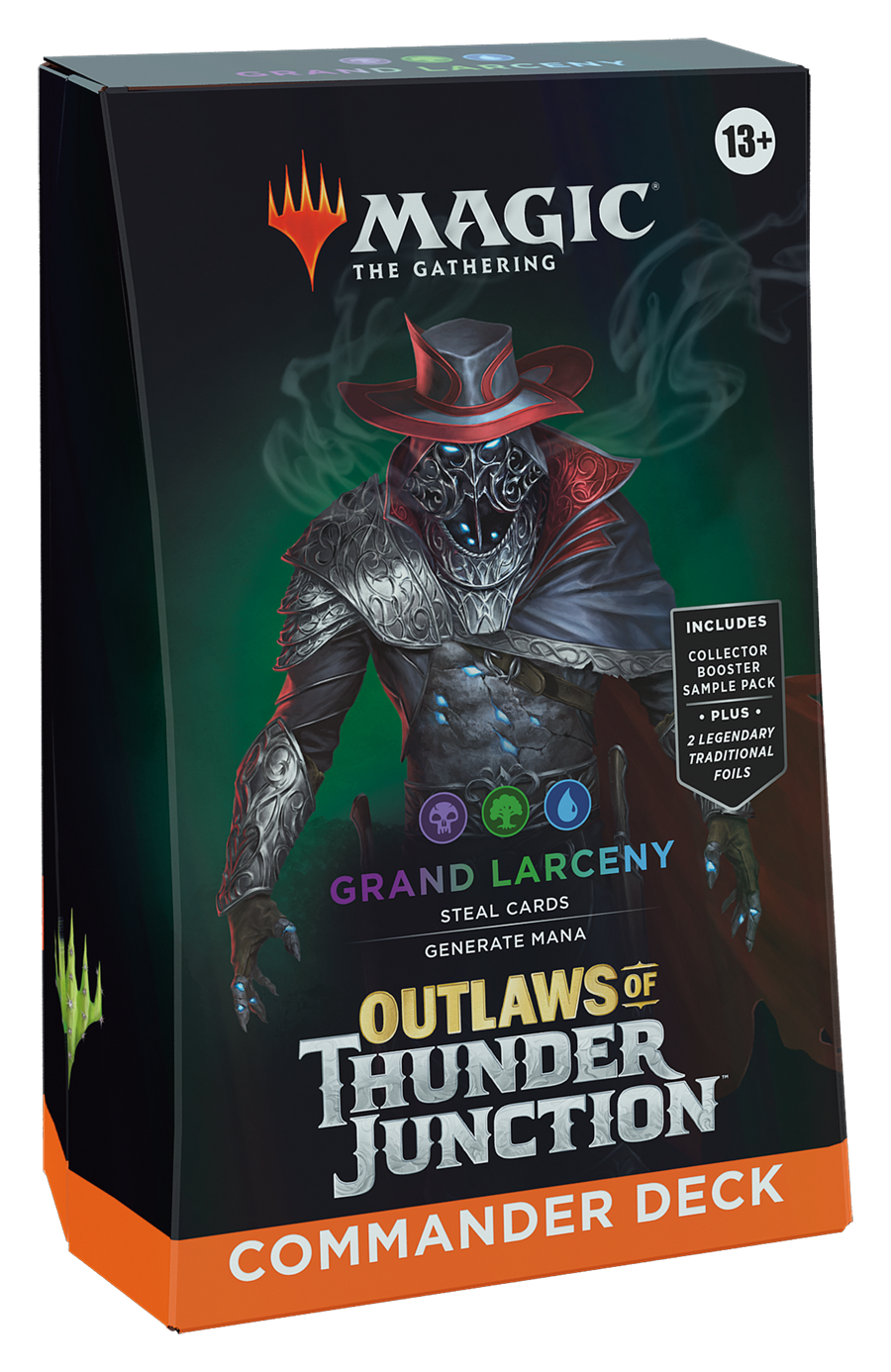 Magic The Gathering: Outlaws of Thunder Junction Commander Deck Grand Larceny | D20 Games