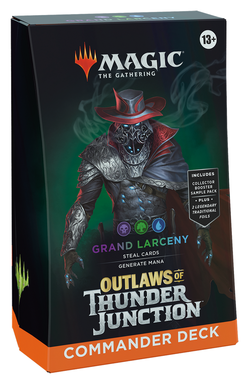 Magic The Gathering: Outlaws of Thunder Junction Commander Deck Grand Larceny