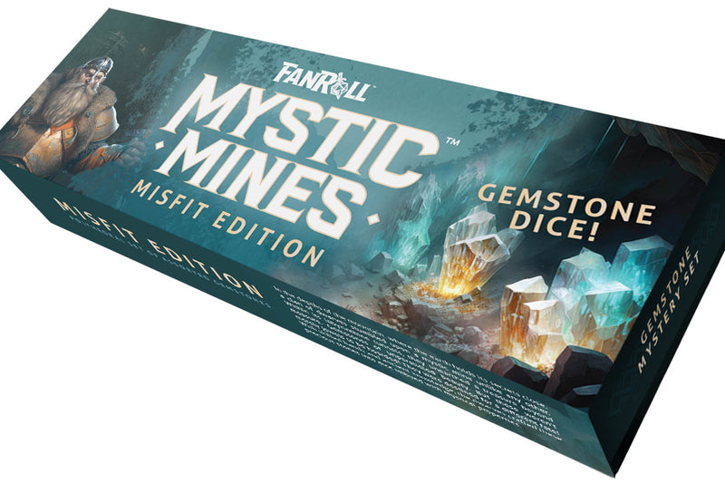 Mystic Mines Misfit Gemstone Dice Set