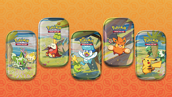 Paldea Firends Pokemon Tins