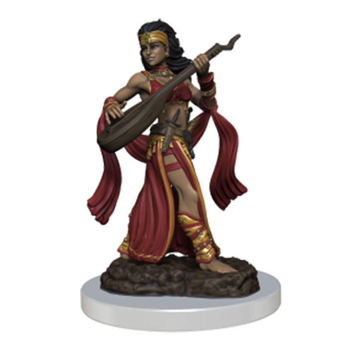 Pathfinder Battles Mini Female Human Bard | D20 Games