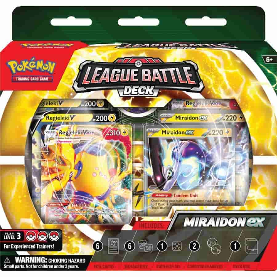 Pokémon TCG: Miraidon ex League Battle Deck | D20 Games