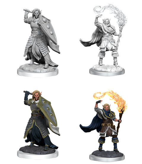 Dungeons & Dragons Nolzur`s Marvelous Unpainted Miniatures: W16 Elf Male Cleric