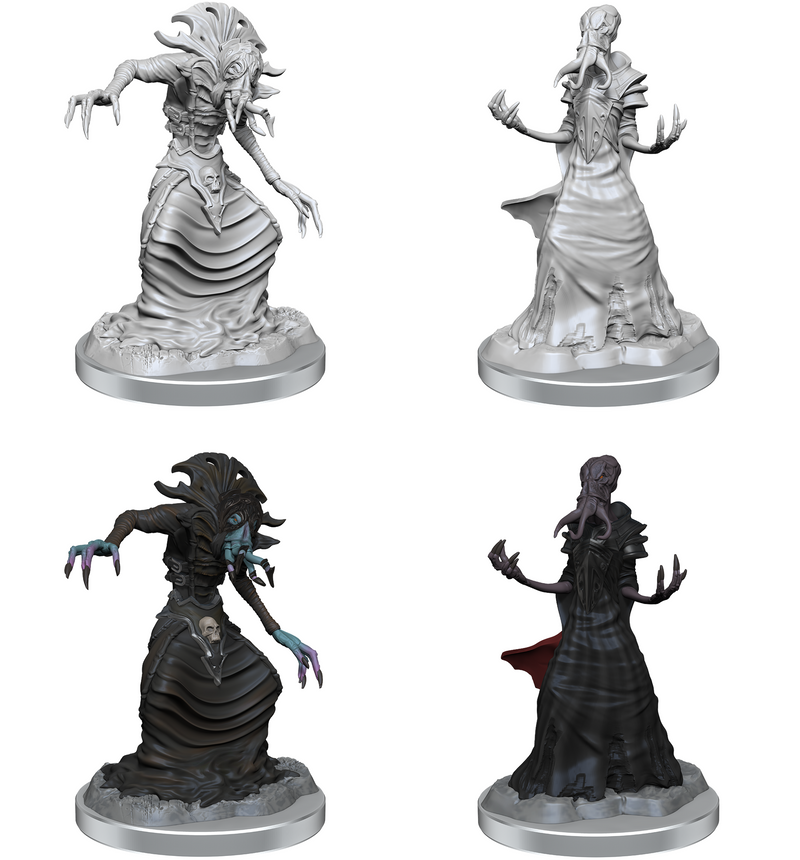 Dungeons & Dragons Nolzur`s Marvelous Unpainted Miniatures:  Mindflayers