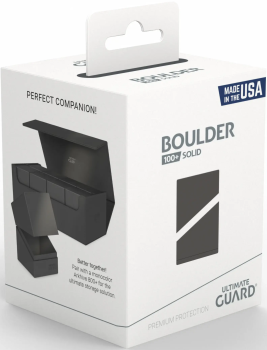 Ultimate Guard Deck Box Boulder 100+ Solid Grey