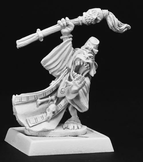 Warlord Reaper Miniatures - Goblin Shaman, Krgir | D20 Games