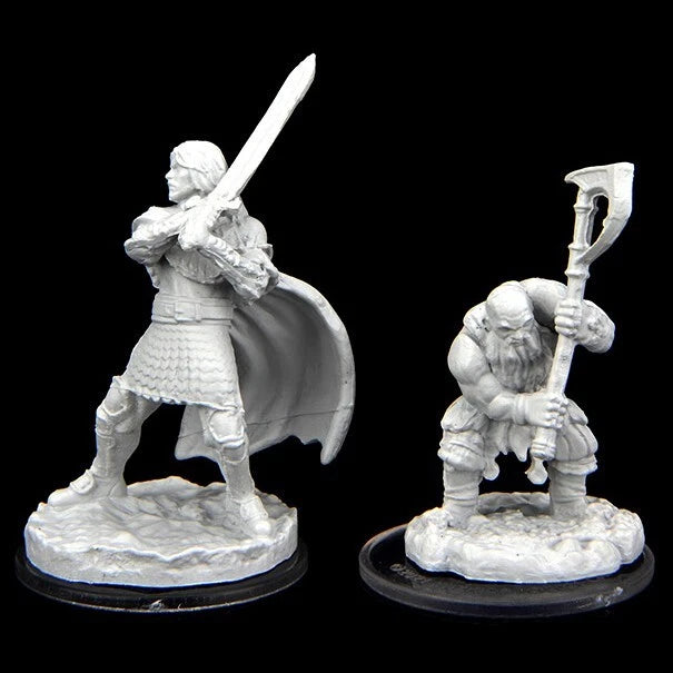 WESTRUUN MILITIA SWORDSMAN & KRAGHAMMER AXEMAN Critical Role Minis