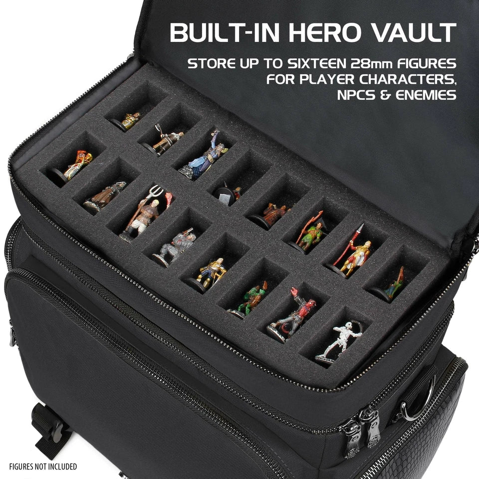 ENHANCE RPG Adventurer's Bag Collector's Edition- Dragon Black | D20 Games