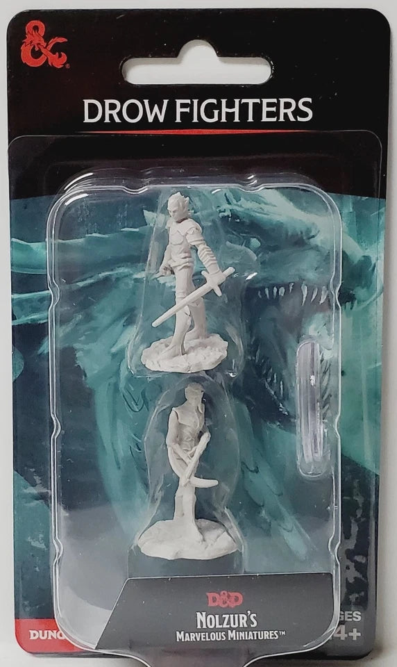 DROW FIGHTERS D&D Nolzur's Marvelous Miniatures WizKids WZK90525