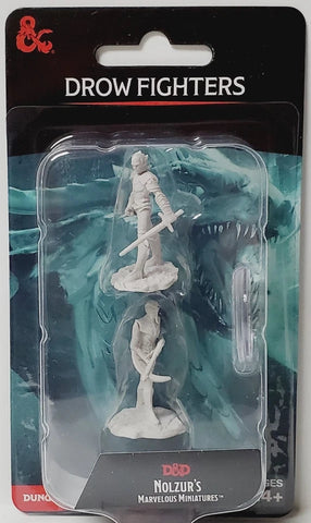 DROW FIGHTERS D&D Nolzur's Marvelous Miniatures WizKids WZK90525