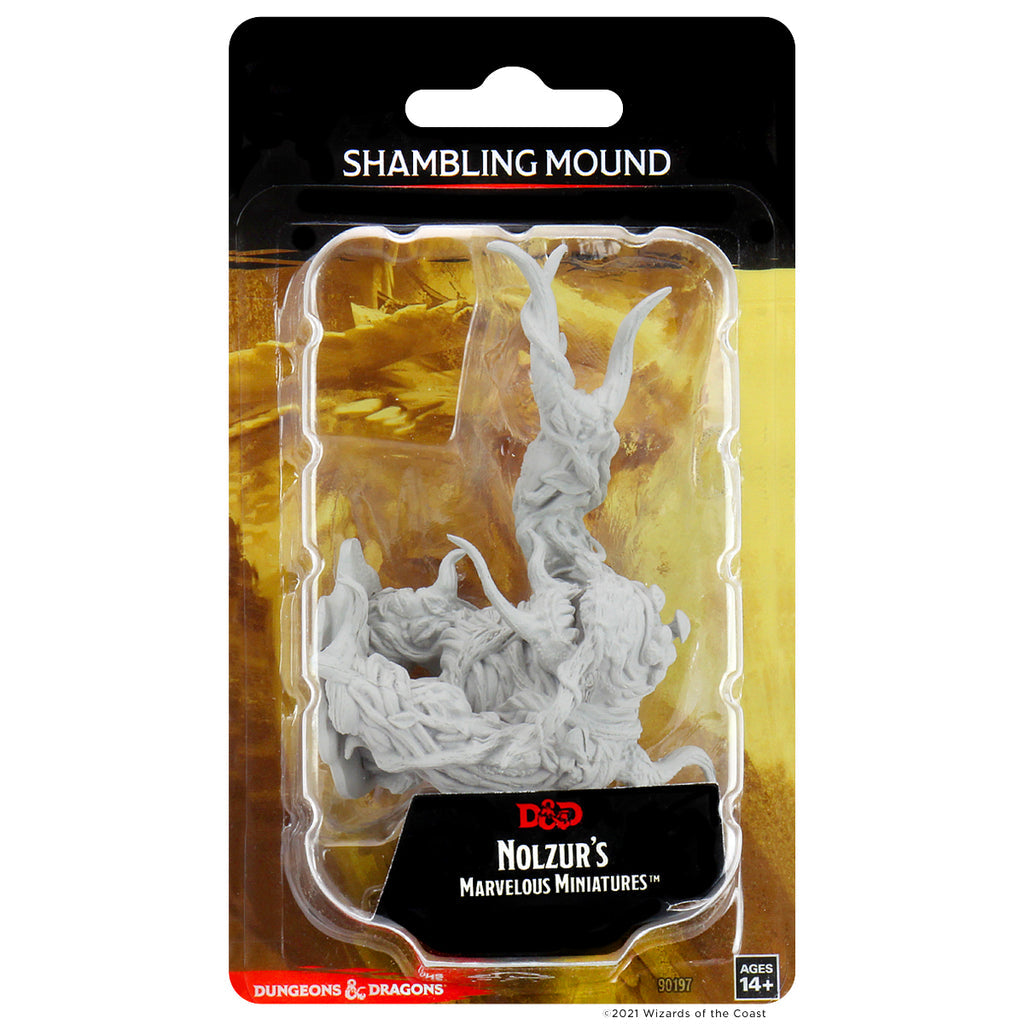 Dungeons & Dragons Nolzur's Marvelous Unpainted Miniatures: Shambling Mound | D20 Games