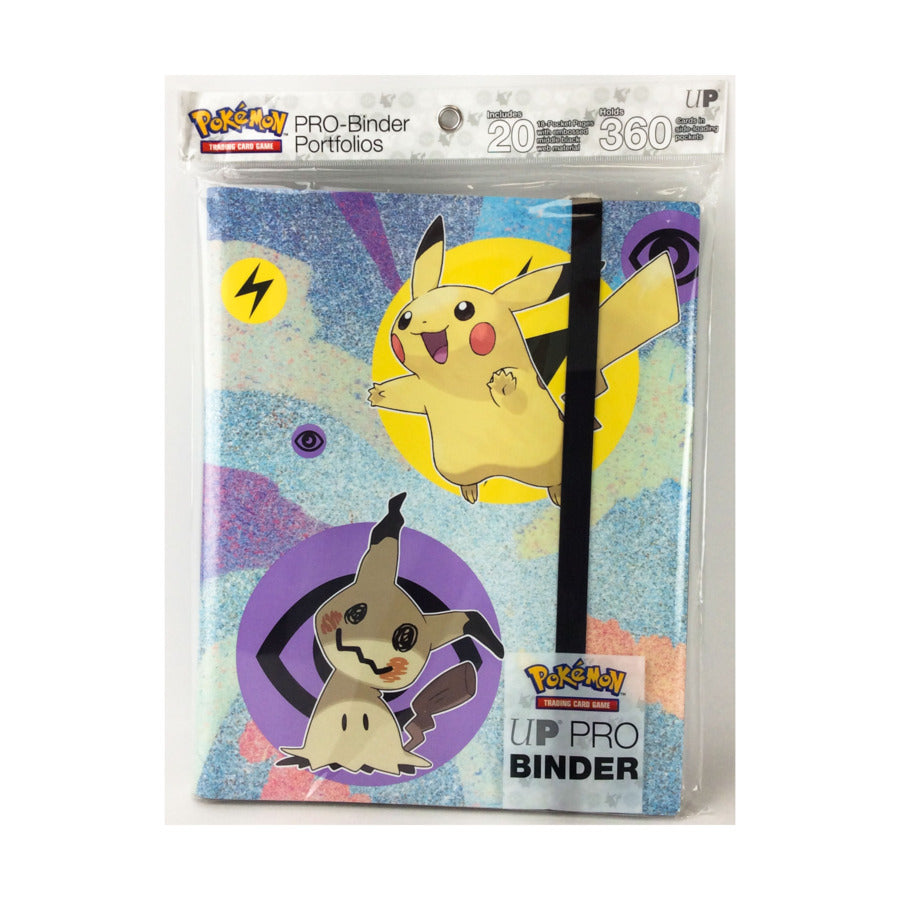Pikachu&Mimikyu 9 Pocket Pro Binder | D20 Games
