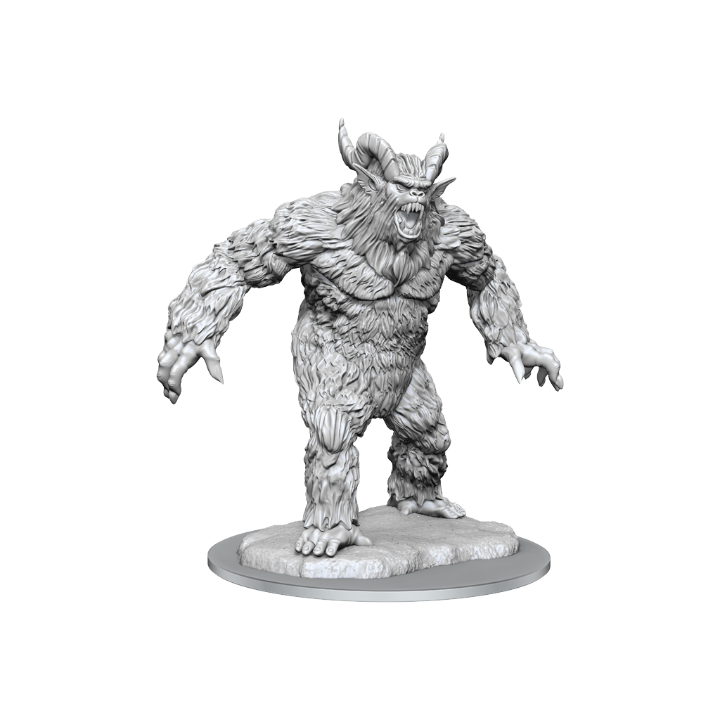 Dungeons & Dragons Nolzur's Marvelous Unpainted Miniatures: Abominable Yeti | D20 Games