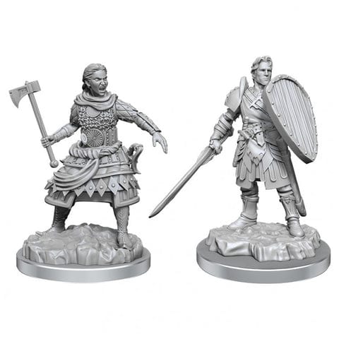 Dungeons & Dragons Nolzur's Marvelous Miniatures: Human Fighters