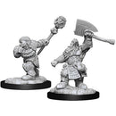 Dungeons & Dragons Nolzur`s Marvelous Unpainted Miniatures: W2 Dwarf Fighter & Cleric
