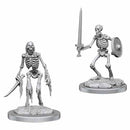 Wizkids Deep Cuts Unpainted Minis: W18 Skeletons