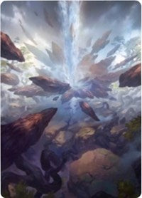 Prismatic Vista Art Card [Zendikar Rising Art Series] | D20 Games