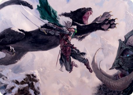 Drizzt Do'Urden Art Card [Dungeons & Dragons: Adventures in the Forgotten Realms Art Series] | D20 Games