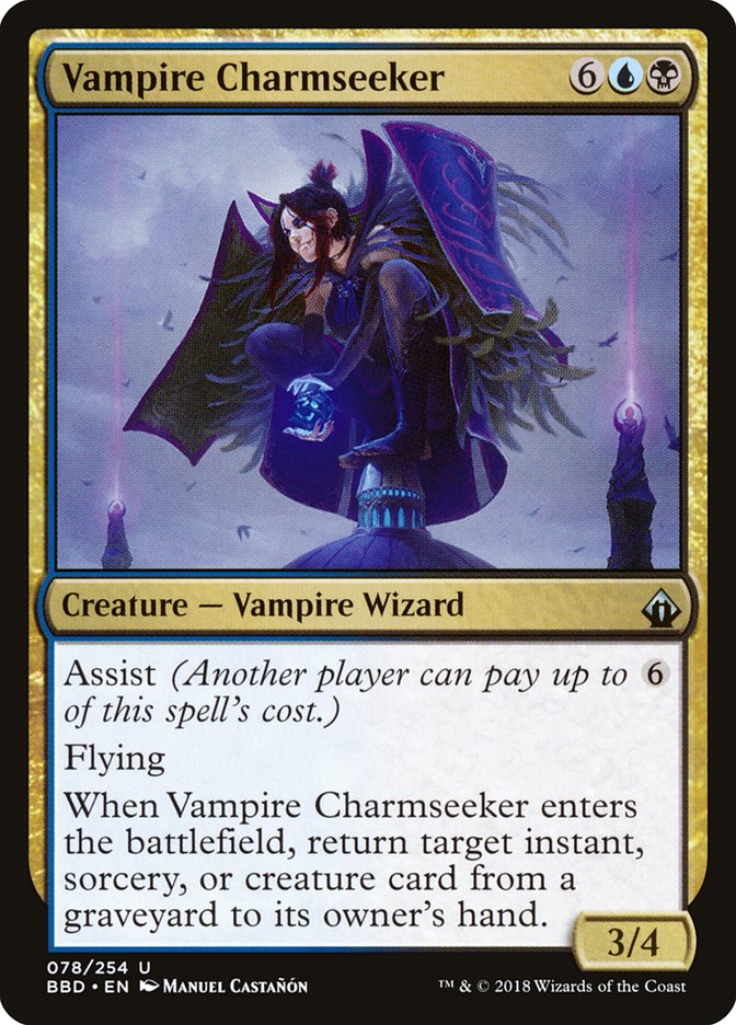 Vampire Charmseeker [Battlebond] | D20 Games