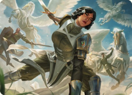 Resolute Reinforcements Art [Dominaria United Art Series] | D20 Games