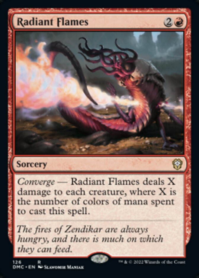 Radiant Flames [Dominaria United Commander] | D20 Games