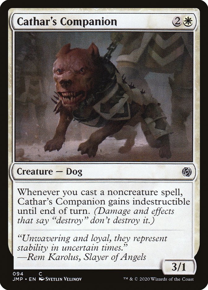 Cathar's Companion [Jumpstart] | D20 Games