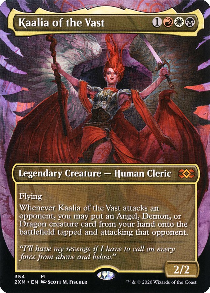 Kaalia of the Vast (Toppers) [Double Masters Extended Art] | D20 Games