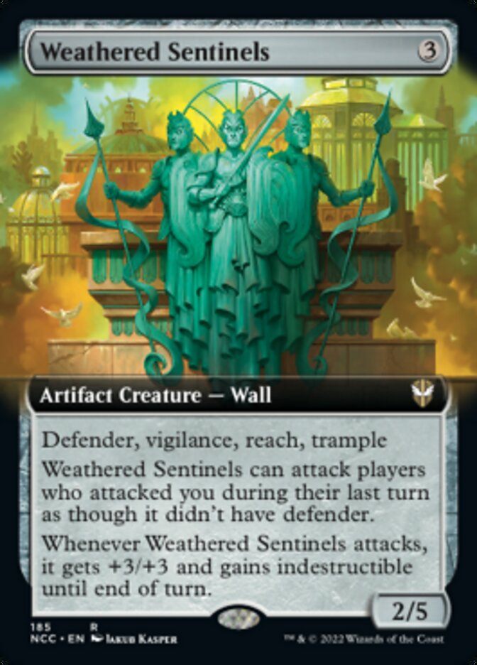 Weathered Sentinels (Extended Art) [Streets of New Capenna Commander] | D20 Games