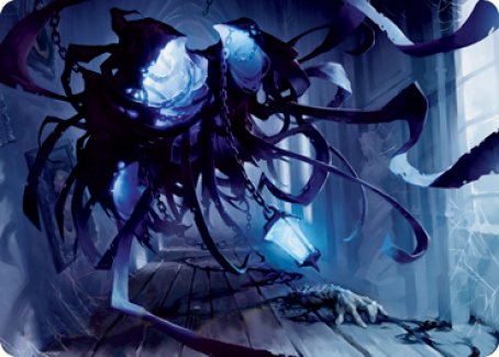 Spectral Adversary Art Card [Innistrad: Midnight Hunt Art Series] | D20 Games