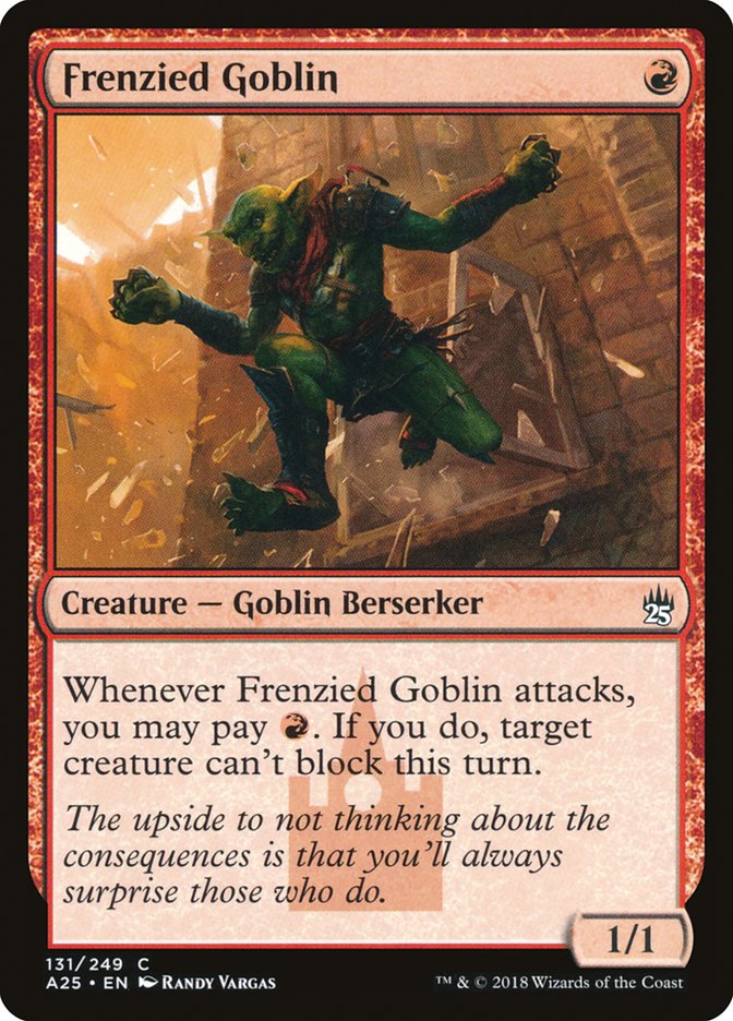 Frenzied Goblin [Masters 25] | D20 Games
