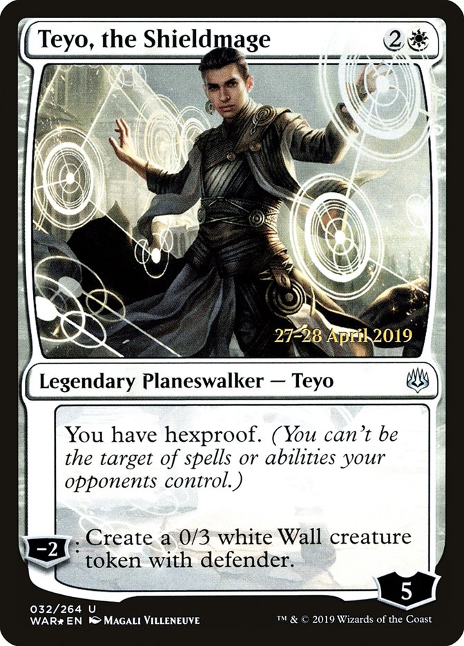 Teyo, the Shieldmage  [War of the Spark Prerelease Promos] | D20 Games