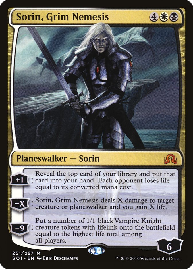 Sorin, Grim Nemesis [Shadows over Innistrad] | D20 Games