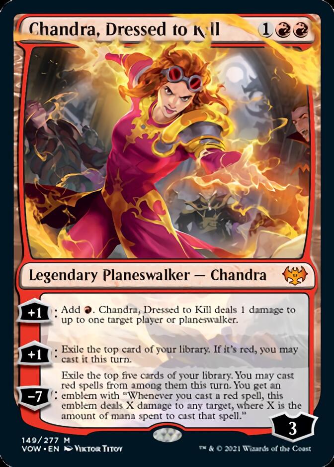 Chandra, Dressed to Kill [Innistrad: Crimson Vow] | D20 Games