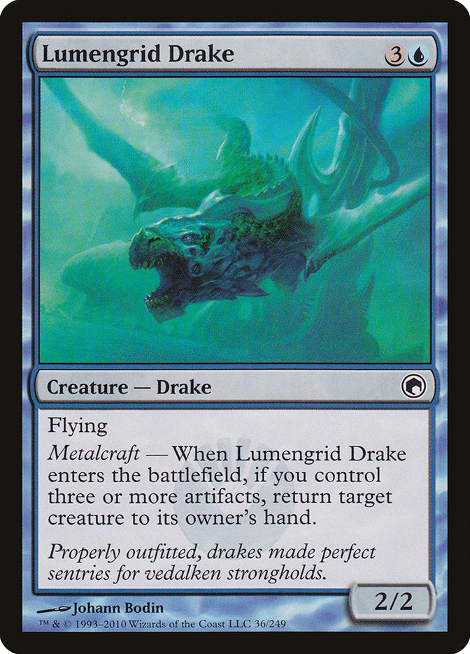 Lumengrid Drake [Scars of Mirrodin] | D20 Games