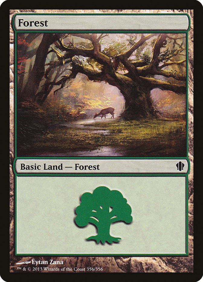 Forest (356) [Commander 2013] | D20 Games