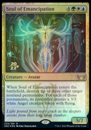 Soul of Emancipation [Streets of New Capenna Prerelease Promos] | D20 Games