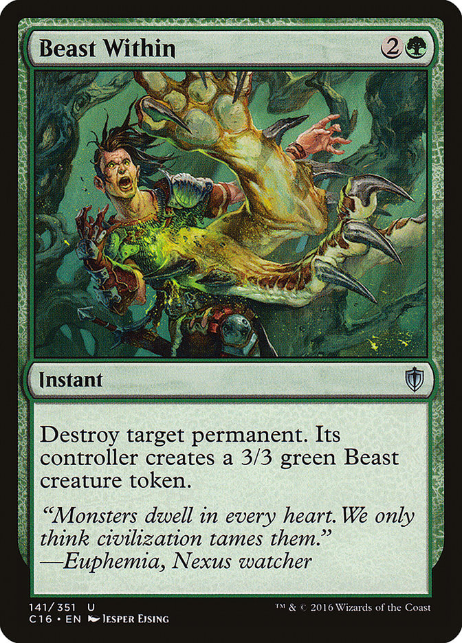 Beast Within [Commander 2016] | D20 Games