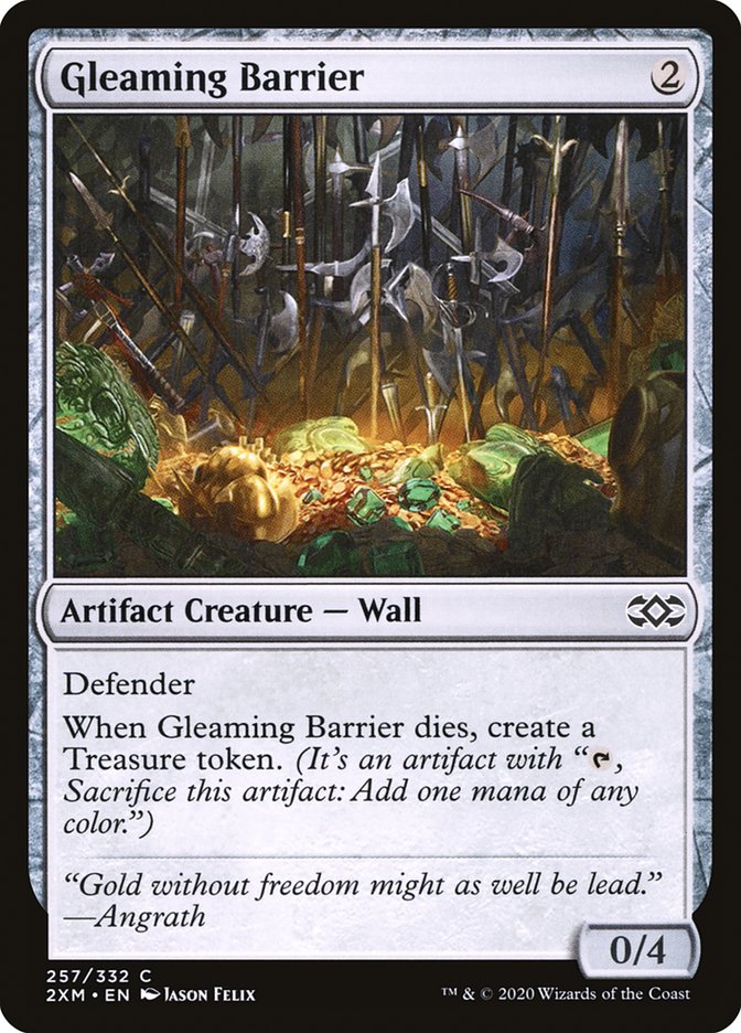 Gleaming Barrier [Double Masters] | D20 Games