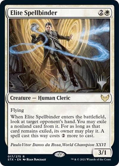 Elite Spellbinder (Promo Pack) [Strixhaven: School of Mages Promos] | D20 Games