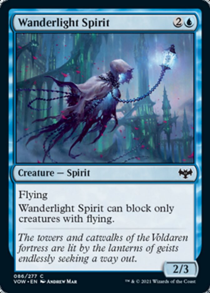 Wanderlight Spirit [Innistrad: Crimson Vow] | D20 Games