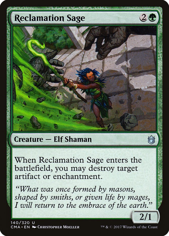 Reclamation Sage [Commander Anthology] | D20 Games