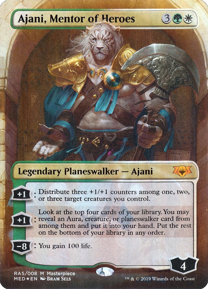 Ajani, Mentor of Heroes [Mythic Edition] | D20 Games